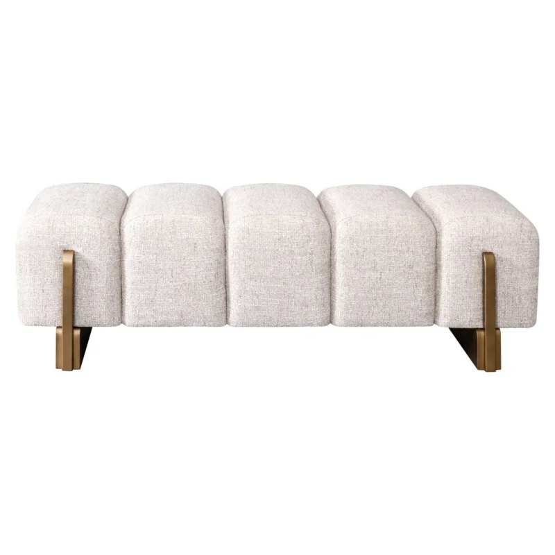 Richmond Interiors Tweed-Sitzbank Caleo | Cream