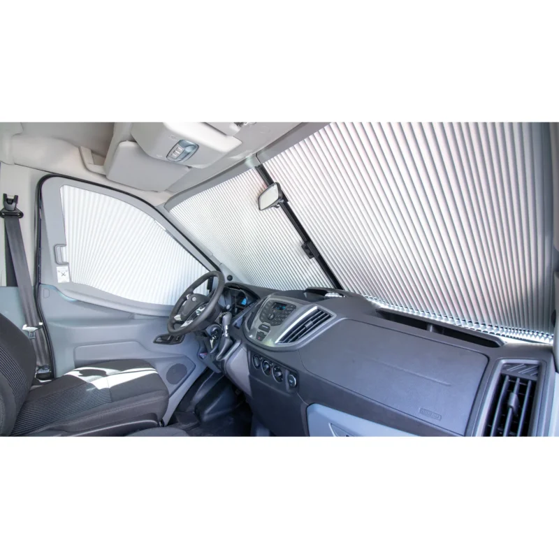 Frontscheibenverdunkelung REMIfront für Ford Transit Custom Bj. 2012 - 2017, mit Sichtpaket 2