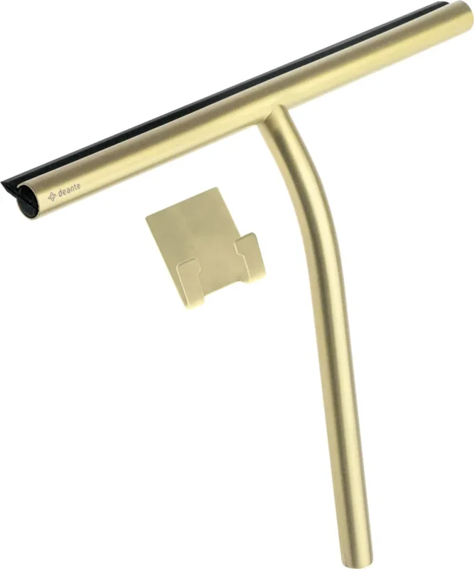 DEANTE Silia Duschabzieher mit Wandhalterung // gebürstetes Gold // ADI - R31K erhältlich bei Twoda Shop
