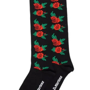 Dr. Martens Vonda Lange Socken Schwarz