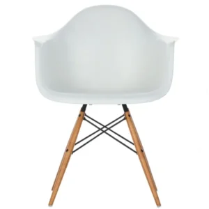 Eames Plastic Armchair DAW, Ahornholz von Vitra