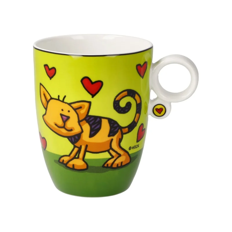 67200101 - Ed Heck - Love Cat, Goebel, Künstlertasse, 2024