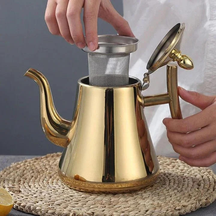 Edelstahl Induktions-Wasserkocher mit integriertem Filter