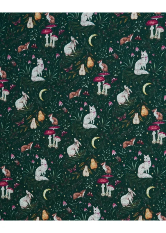 Fable England Niva Woodland Sjaal Groen - productfoto 2