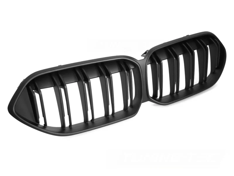 Sport Kühlergrill Doppelsteg Schwarz Glanz für BMW F44 Gran Coupe Tuning