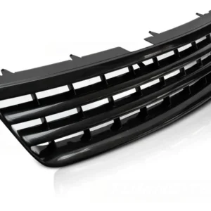 Schwarzer Sport Kühlergrill für VW Touareg 2002-2006 Tuning Frontgrill
