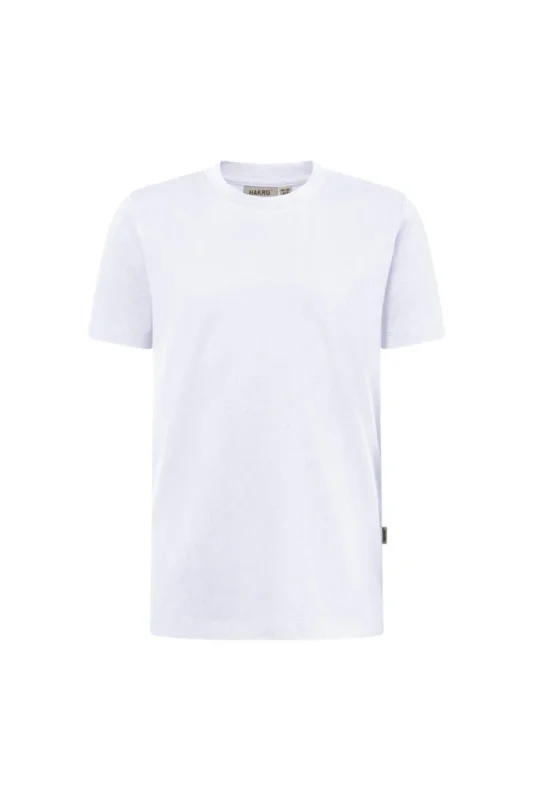 HAKRO Kinder T-Shirt Bio-Baumwolle Unisex (0521) – Weiß