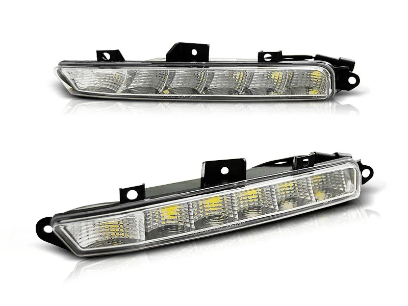 LED Tagfahrlicht Set für Mercedes W212 2009-2013 AMG Stoßstange DRL E-Prüfzeichen