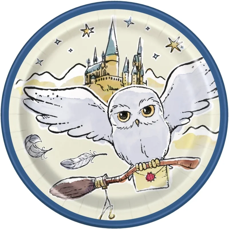 Harry Potter Borden 18cm 8st van Unique koop je bij Partywinkel