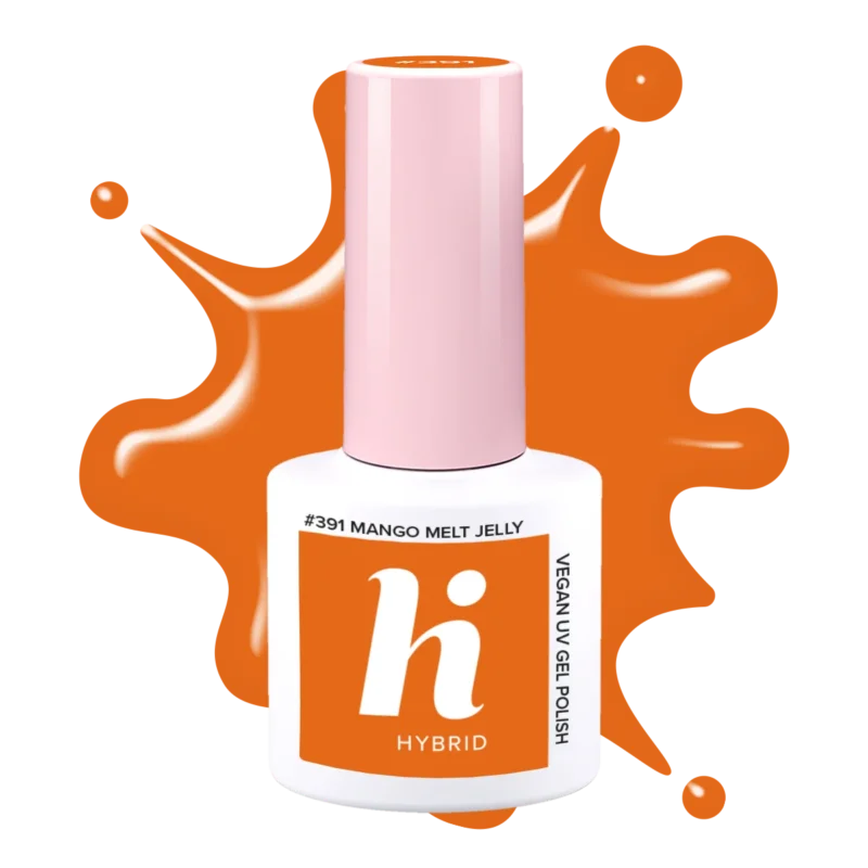 Hi Hybrid UV Gel Polish Jelly #391 Mango Melt