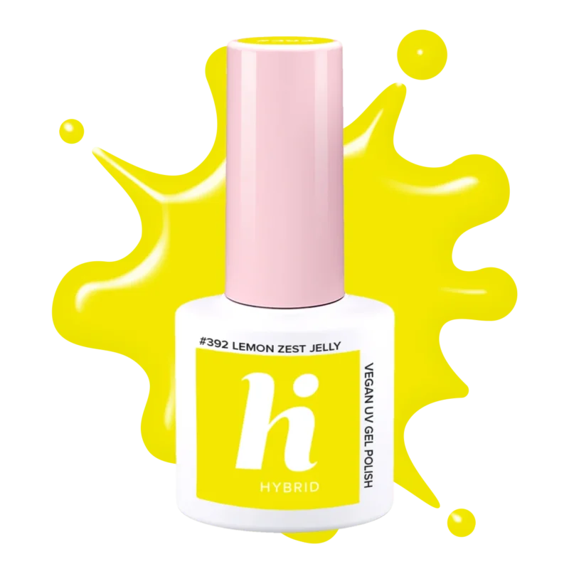 Hi Hybrid UV Gel Polish Jelly #392 Lemon Zest