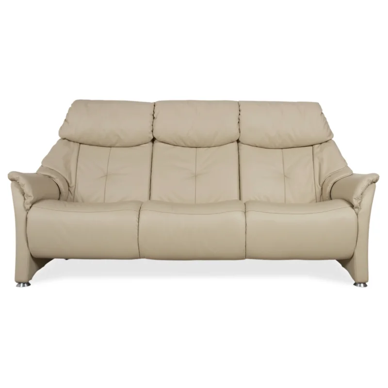 Himolla Cumuly 4215 Dreisitzer Leder Sofa Creme Beige Couch
