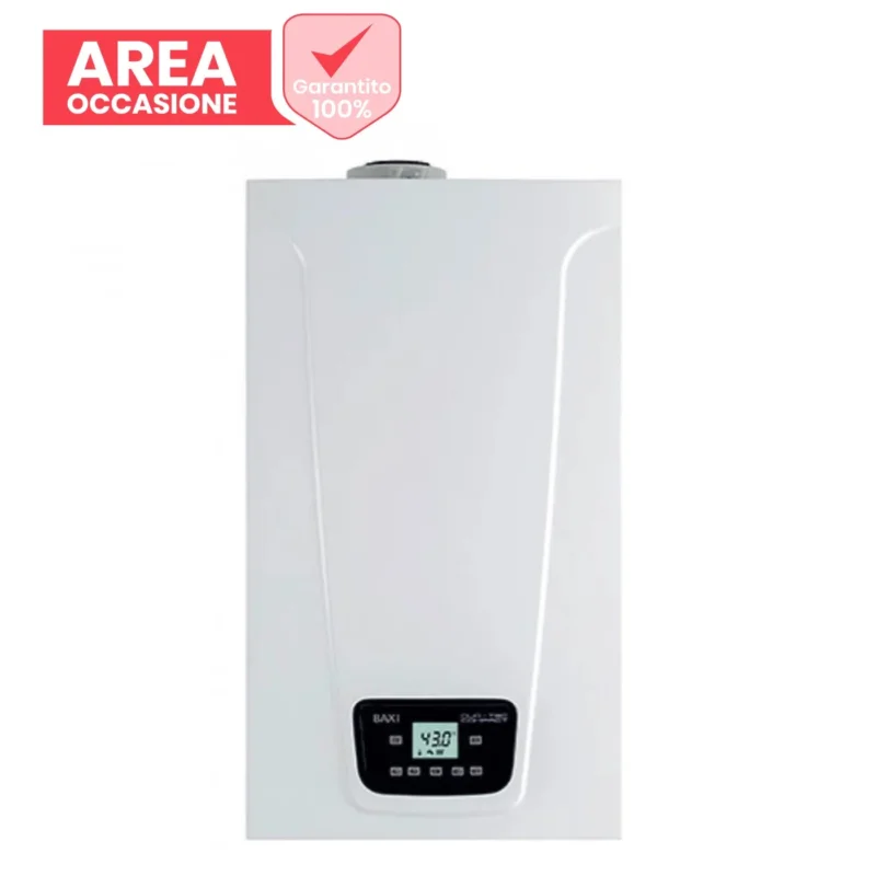 baxi area occasioni 2574 caldaia a condensazione baxi duo tec compact e 24 kw metanogpl con kit scarico fumi