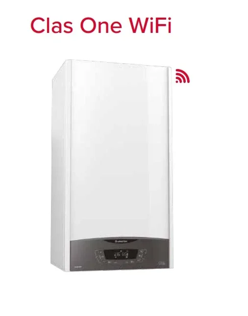 caldaia a gas ariston clas one 30 eu a condensazione completa di kit scarico fumi metano erp 1