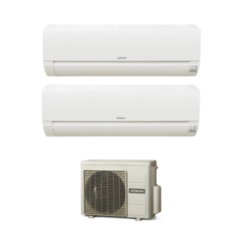climatizzatore condizionatore dual split inverter hitachi serie dodai 7000_9000 con ram 40ne2f r 32 wi fi optional novita 7_9