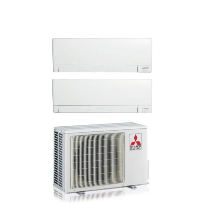 climatizzatore condizionatore mitsubishi electric dual split inverter linea plus serie msz ay 9_15 con mxz 2f53vf r 32 wi fi integrato 9000_15000