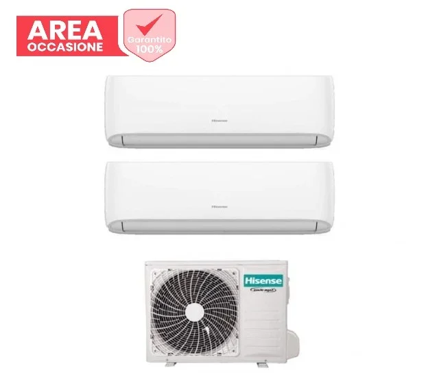 hisense area occasioni 2428 condizionatore dual split hisense hi comfort 912 con 2amw42u4rgc r 32 wi fi integrato