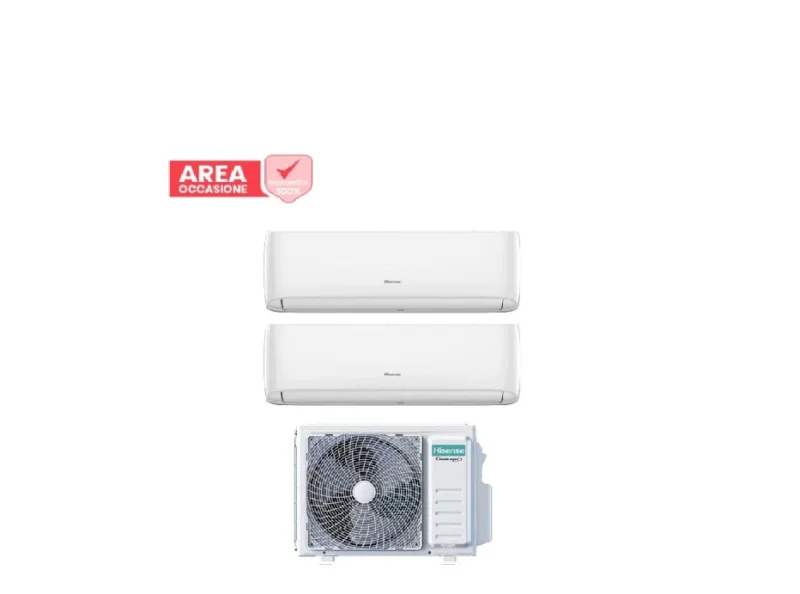 hisense area occasioni 2788 condizionatore dual split hisense hi comfort 79 con 2amw35u4rgc r 32 wi fi integrato