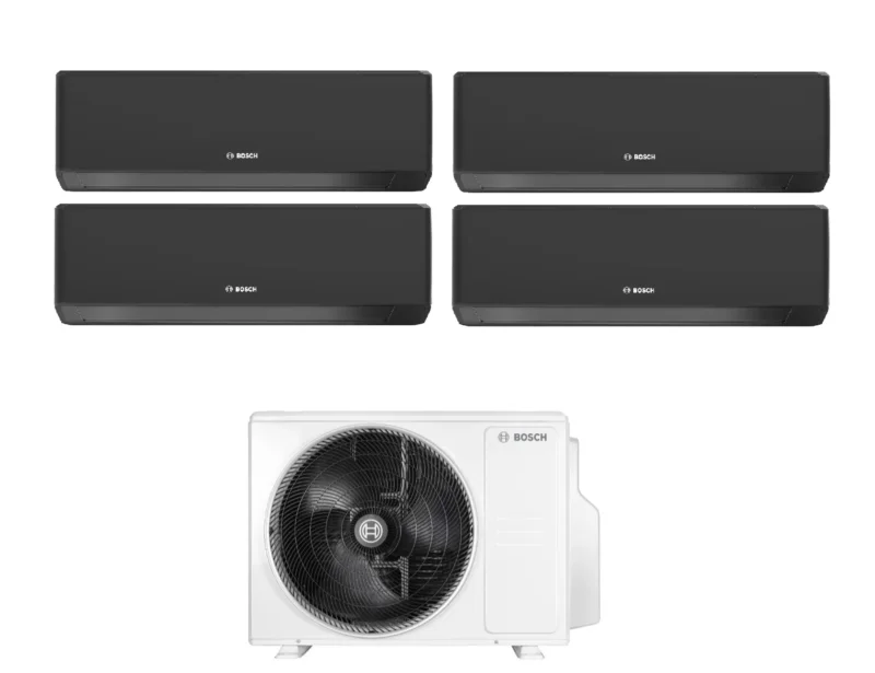 junkers bosch condizionatore quadri split bosch climate 7000i black 79918 con 5000m 1054 e r 32 wi fi integrato