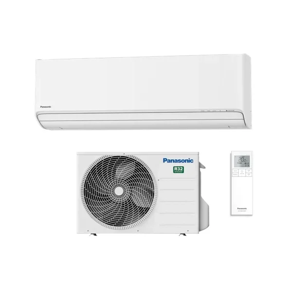 panasonic climatizzatore condizionatore panasonic inverter serie etherea white 15000 btu cs z42zkew r 32 wi fi integrato bianco opaco aa