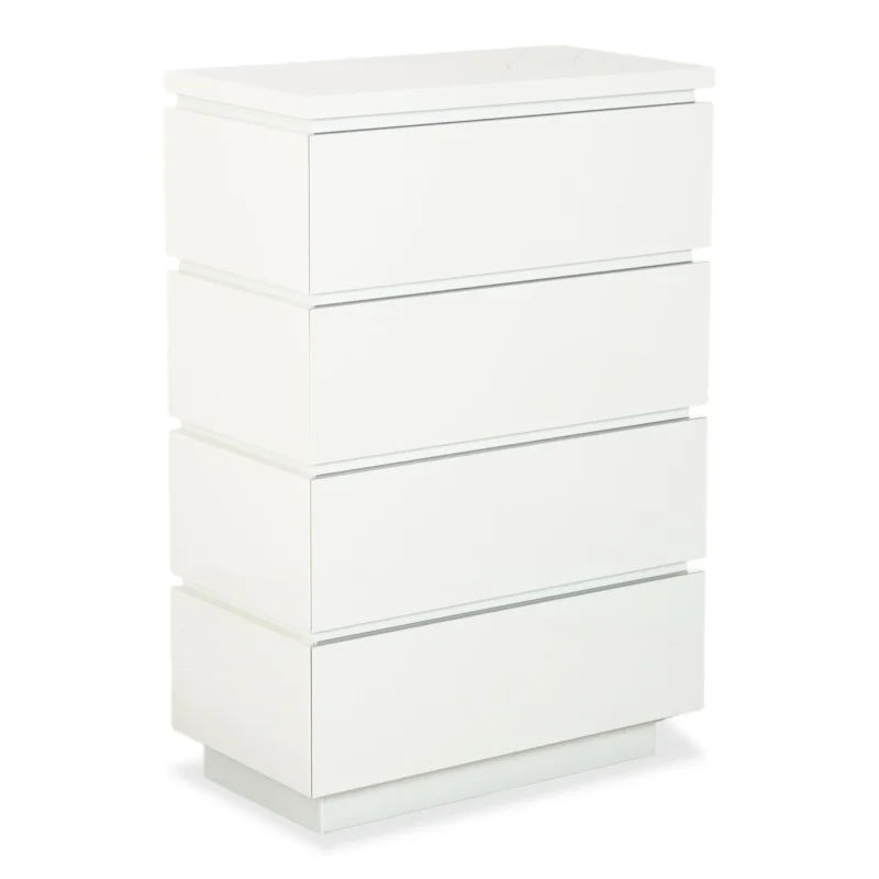 Interlübke Cube Sideboard Kommode Weiß hochglänzend Holz