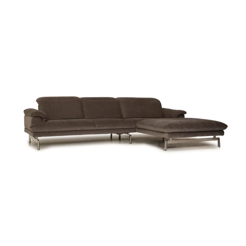 Joop Studio 8153 Stoff Ecksofa Grau Sofa Couch Funktion