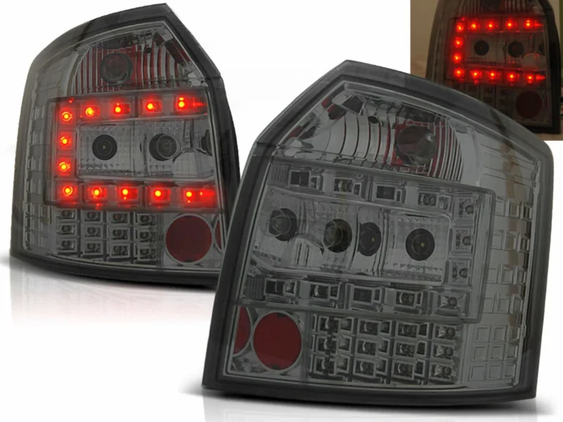 LED Rückleuchten Set smoke Audi A4 B6 Avant 2000-2004 mit roten LEDs