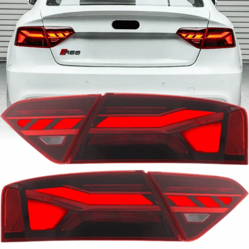 Voll LED Rückleuchten Set für Audi A5 8T 2011-2016 dynamischer Blinker & Welcome Light