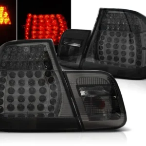 LED Rückleuchten Set für BMW E46 Limo rauch, rauchiges Design, Tuning Zubehör