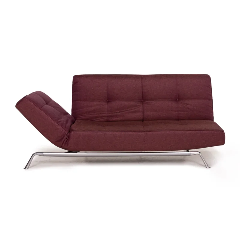ligne roset Smala Stoff Sofa Lila Zweisitzer Funktion Schlaffunktion Schlafsofa Couch #14376