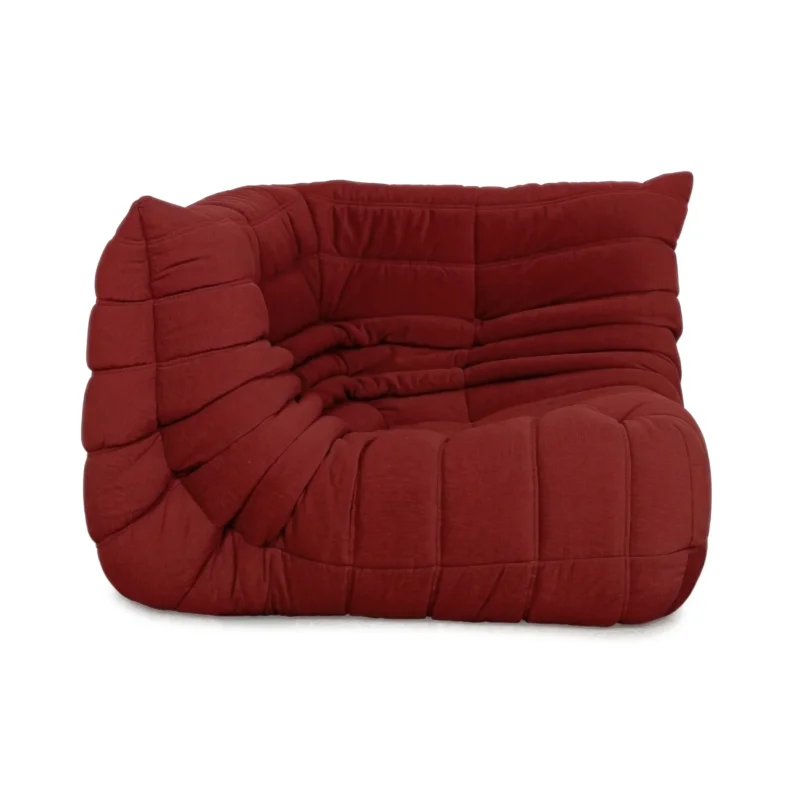 Ligne Roset Togo Eckelement Stoff Rot Neubezug