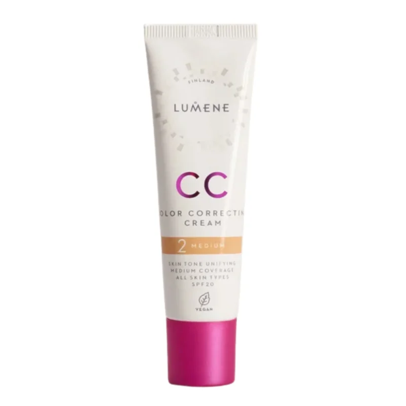Lumene Cc Color Correcting Cream Spf20 Shade 2 Medium