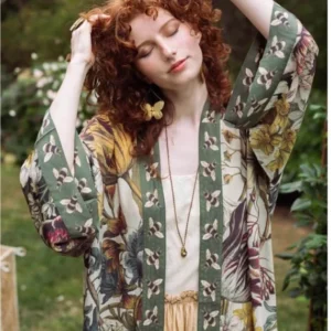 Market Of Stars Love Grows Wild Langer Kimono