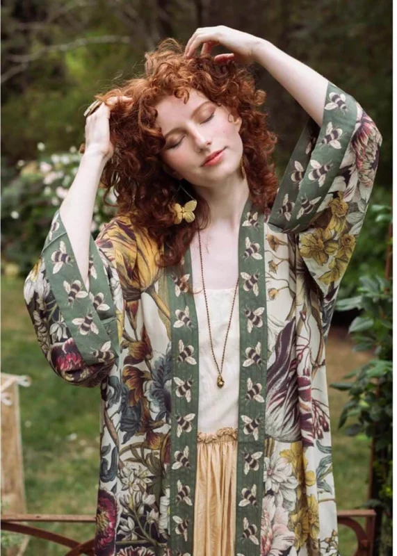 Market Of Stars Love Grows Wild Langer Kimono