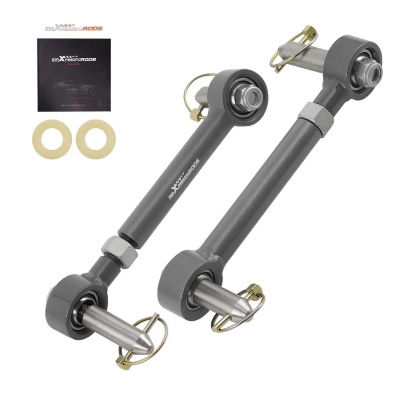 Neu EINSTELLBARE VORDERE QUERLENKER STABILISATOR kompatibel für JEEP WRANGLER JK 07-2018