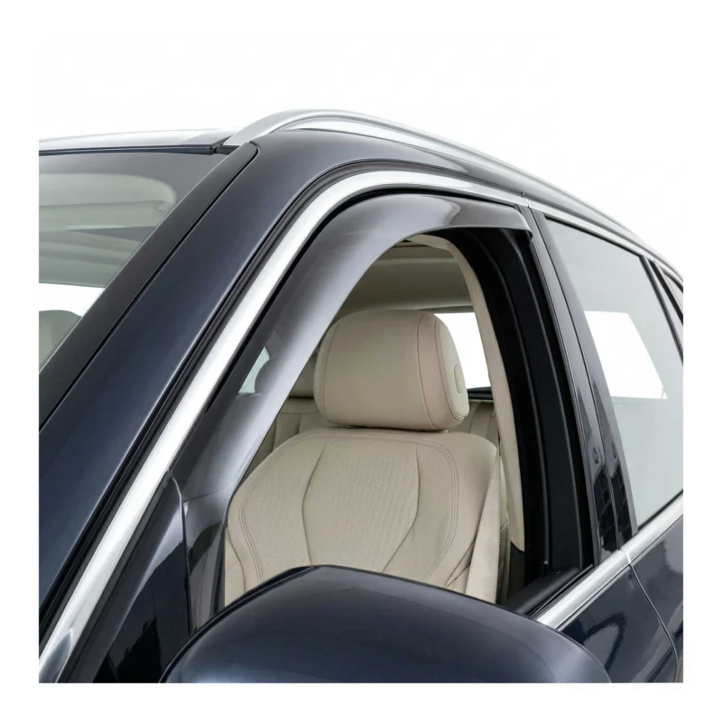 Windabweiser Regenabweiser für Mercedes ML W164 2005-2011 Dunkel Acryl 2tlg