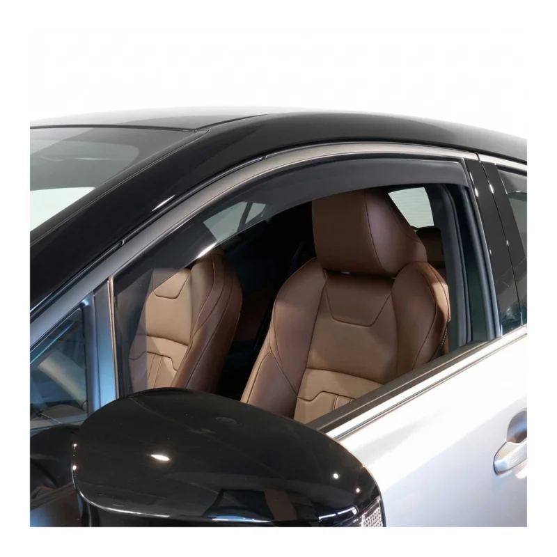 Windabweiser Regenabweiser für Toyota C-HR 2016-2023 Dunkel Acryl 2tlg