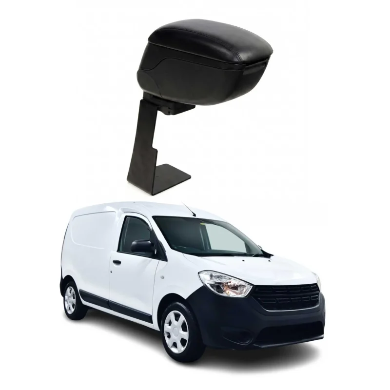 Mittelarmlehne Armlehne für Dacia Lodgy 2012-2022 PU-Leder ABS Schwarz