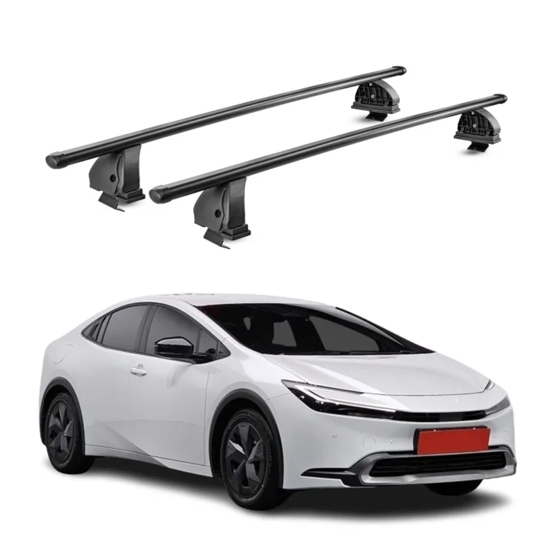 Stahl Dachträger für Toyota Prius V XW60 2022-2026 TÜV 75 kg 2tlg Schwarz