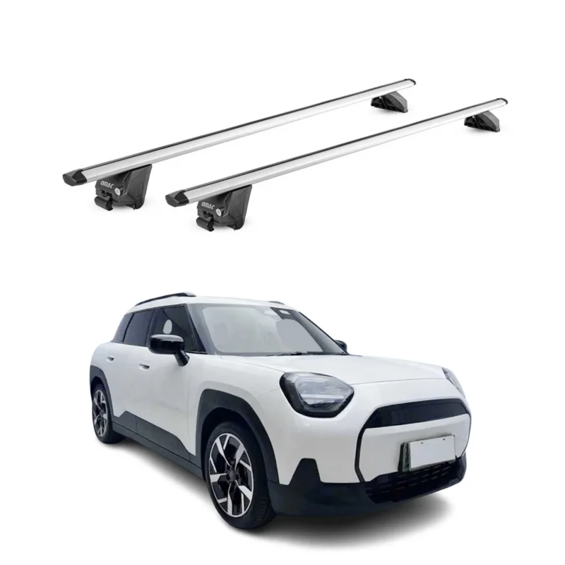 Dachträger für Mini Aceman 2024-2026 100kg Aluminium Silber 2x ABE