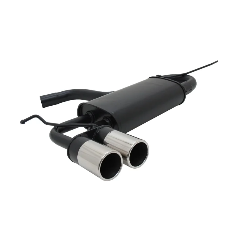 Novus Sportauspuff für Audi A3 / VW Golf 5 / VW Golf 6 / VW Scirocco 2x76mm