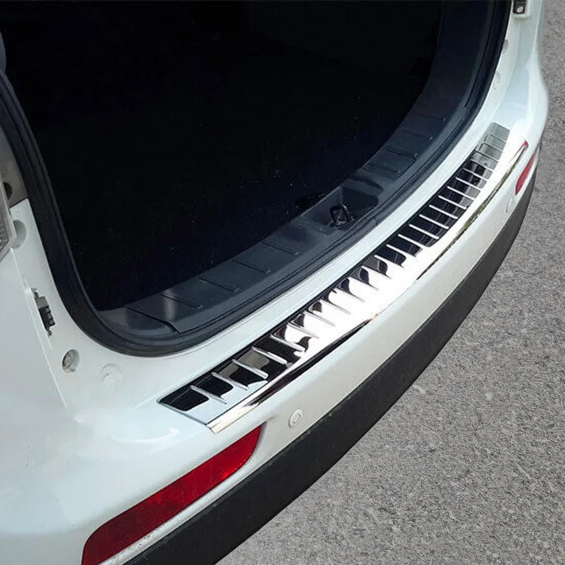 Ladekantenschutz für Mitsubishi Outlander III 2013-2015 Pre-FL Edelstahl Chrom