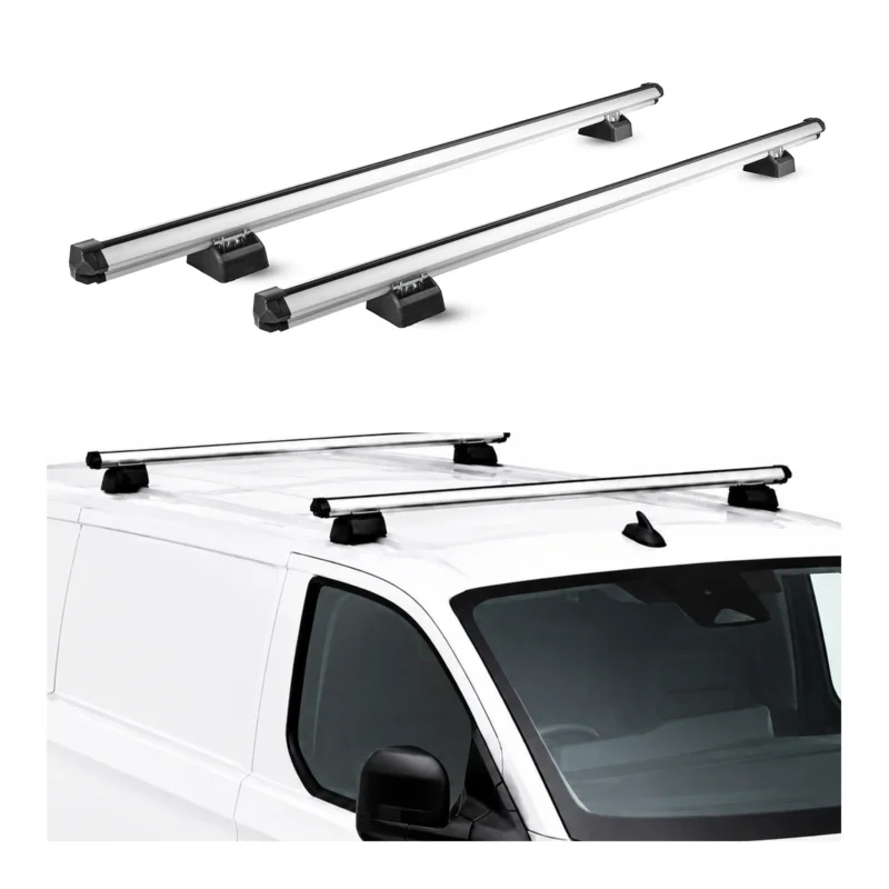 Dachträger für Fiat Scudo 1994-2006 H1L1 2-Träger Aluminium Silber