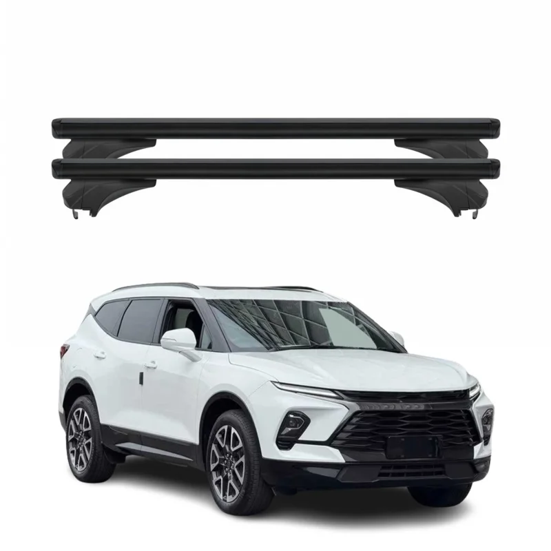 Menabo Dachträger für Chevrolet Trailblazer 2021-2026 Aluminium Schwarz 2 tlg