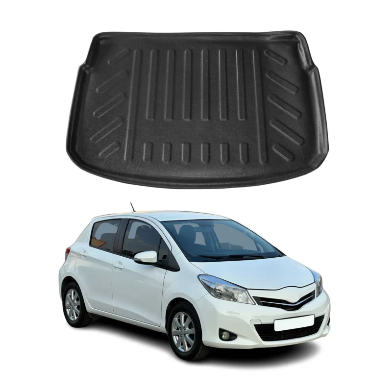 Kofferraumwanne Laderaumwanne für Toyota Yaris Schrägheck 2012-2020 5tür Gummi