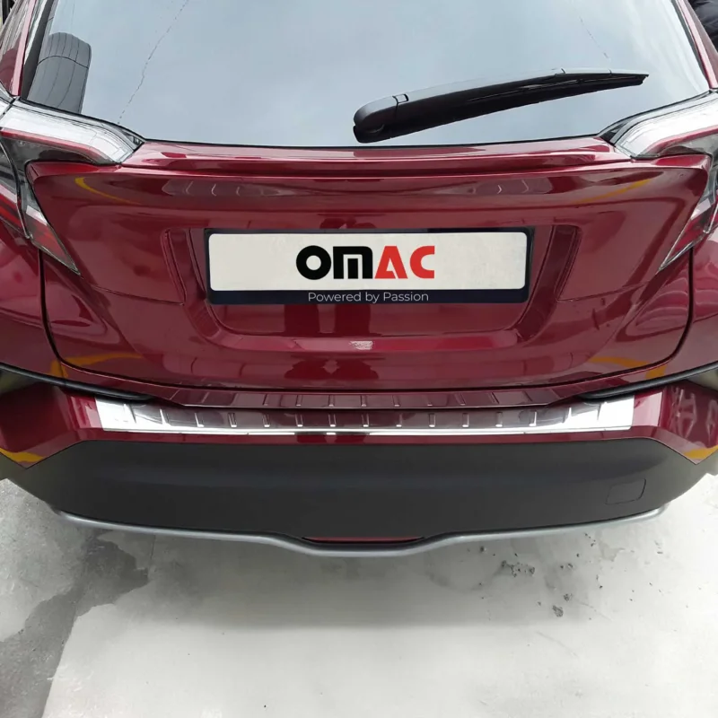 Ladekantenschutz Stoßstangenschutz für Toyota C-HR I 2016-2023 Edelstahl Chrom