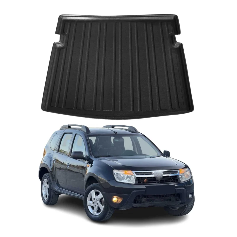 Kofferraumwanne Laderaumwanne für Dacia Duster 4X4 2010-2018 Gummi TPE Schwarz