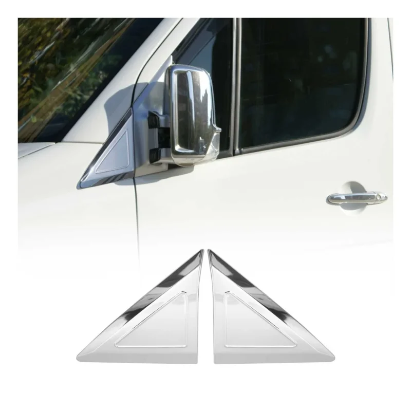 Fensterdreieck Fensterleisten für Mercedes Sprinter W906 2006-2018 Chrom 2tlg