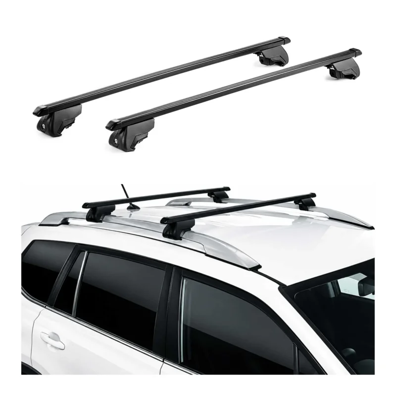 Dachträger für Nissan Primera Kombi P10-P11-P12 1991-2007 Stahl Schwarz