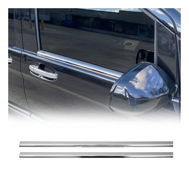 Fensterleisten Zierleisten für Mercedes Vito W447 2014-2026 Edelstahl Chrom 2x